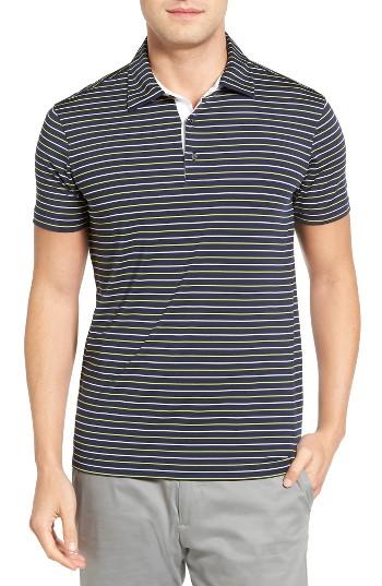 Men's Bobby Jones File Tech Stripe Golf Polo