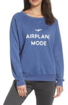 Women's The Laundry Room Airplane Mode Sweatshirt - Blue
