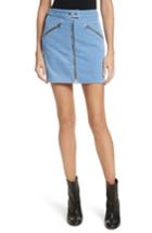 Women's Rag & Bone/jean Racer Corduroy Miniskirt - Blue