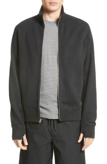 Men's Rag & Bone Trooper Zip Front Sweatshirt