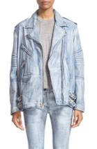 Women's Alexander Wang Leather Biker Jacket