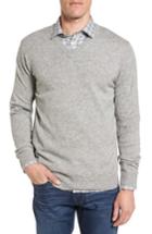 Men's Rodd & Gunn 'inchbonnie' Wool & Cashmere V-neck Sweater - Grey