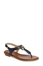 Women's Michael Michael Kors Suki T-strap Charm Sandal .5 M - Blue