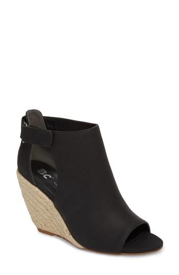 Women's Bc Footwear Theme Park Wedge Bootie M - Black
