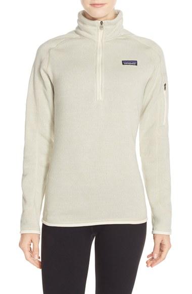 Women's Patagonia 'better Sweater' Zip Pullover - Beige