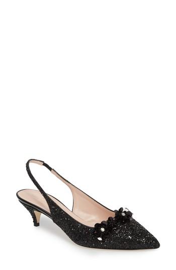 Women's Kate Spade New York Olima Slingback Pump M - Black
