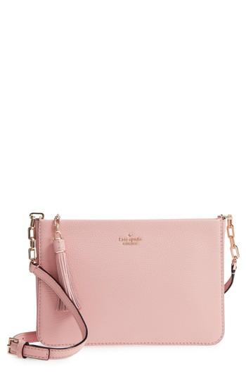 Kate Spade New York Kingston Drive - Alessa Leather Shoulder/crossbody Bag - Pink