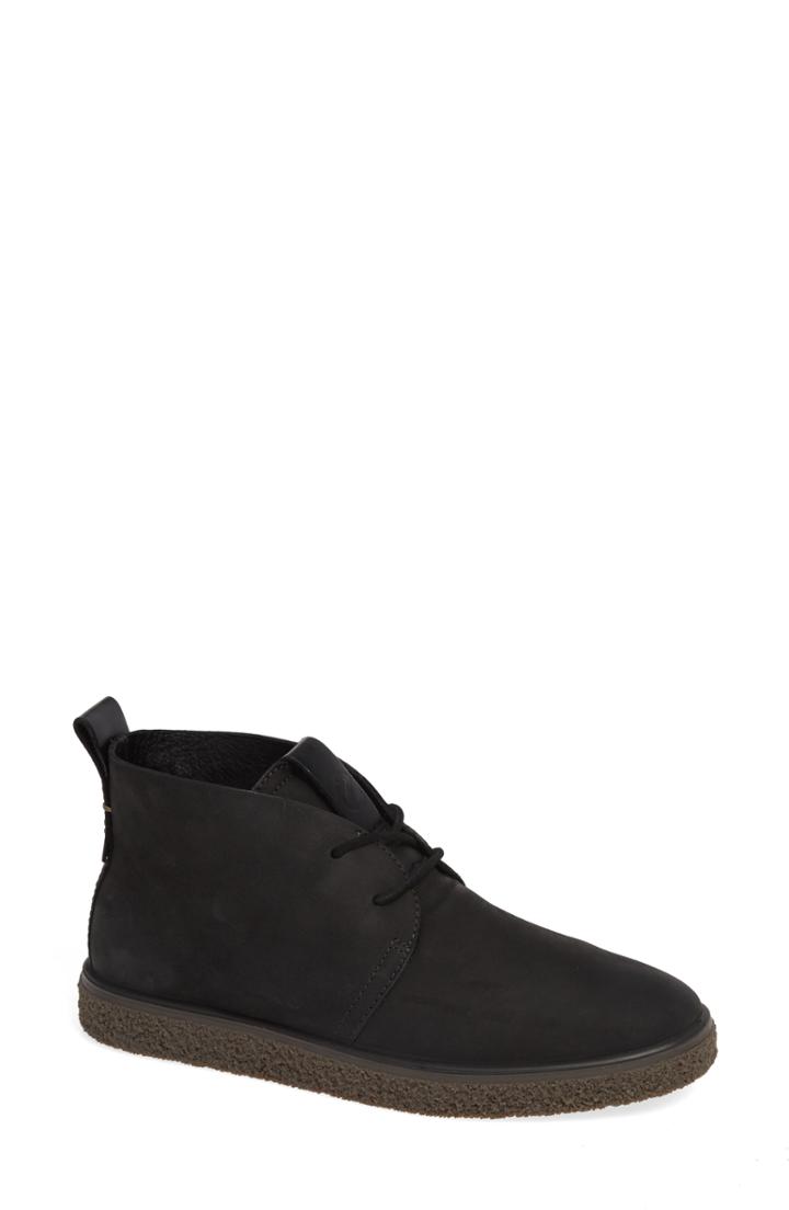 Women's Ecco Crepetray Chukka Boot -7.5us / 38eu - Black