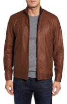 Men's Remy Leather Leather Jacket R - Brown