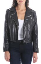 Women's Kut From The Kloth Leni Moto Jacket - Black