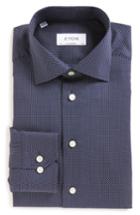 Men's Eton Contemporary Fit Signature Polka Dot Dress Shirt