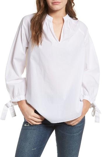 Women's Madewell Tie Sleeve Blouse