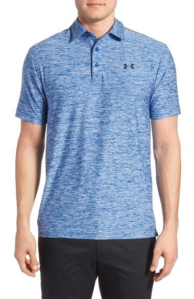 Men's Under Armour 'playoff' Short Sleeve Polo - Red