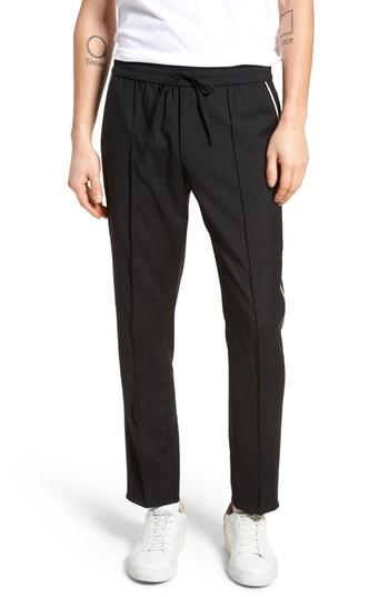 Men's Vince Regular Fit Track Pants - Black