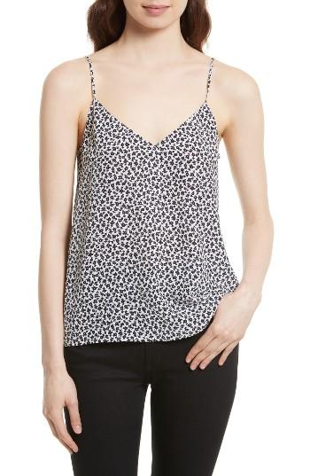 Women's Equipment Layla Print Silk Camisole - White