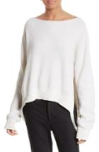 Women's Helmut Lang Side Strap Pullover - White