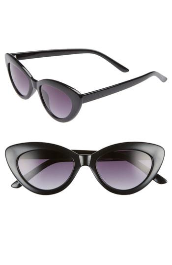 Women's Bp. 51mm Cat Eye Sunglasses - Black