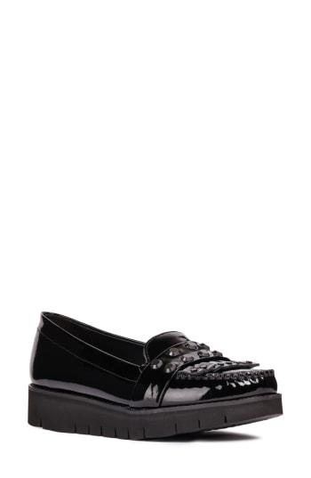 Women's Geox Blenda Studded Kiltie Loafer Us / 36eu - Black