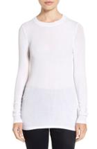 Women's Trouve Sheer Layering Tee, Size - White