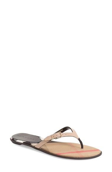 Women's Burberry 'meadow' Sandal