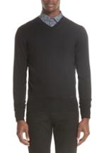Men's Emporio Armani V-neck Wool Sweater