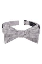 Men's Ted Baker London Dot Silk Bow Tie, Size - White
