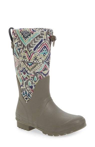 Women's Sakroots 'mezzo' Waterproof Rain Boot M - Grey