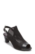 Women's Rockport Total Motion Audrina Peep Toe Pump M - Black