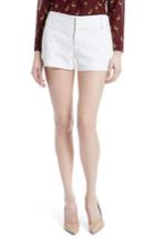 Women's Alice + Olivia Cady Cotton Blend Shorts - White