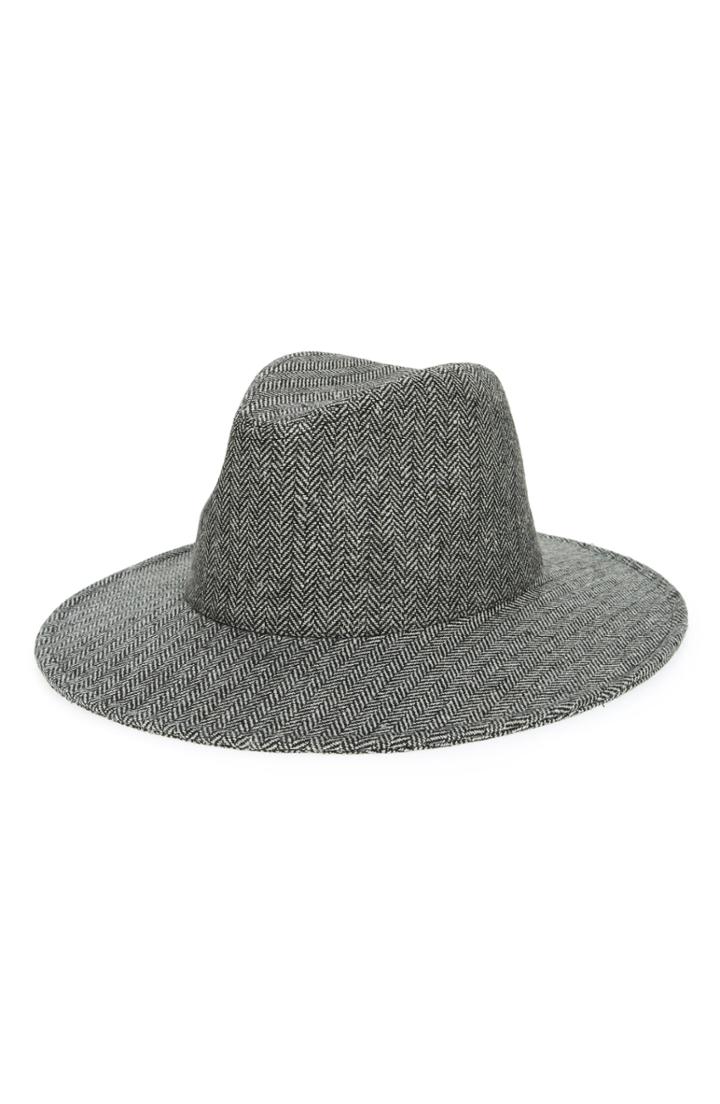 Women's Accessory Collective Herringbone Panama Hat -