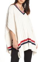 Women's Ugg Weslynn Poncho Sweater /small - Beige