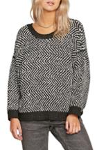 Women's Volcom Dolhearted Sweater - Black