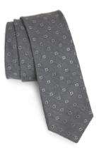 Men's Ted Baker London Medallion Silk Tie, Size - Grey