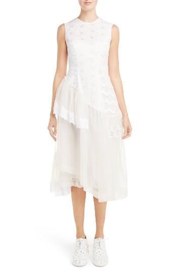 Women's Simone Rocha Frill Patchwork Dress