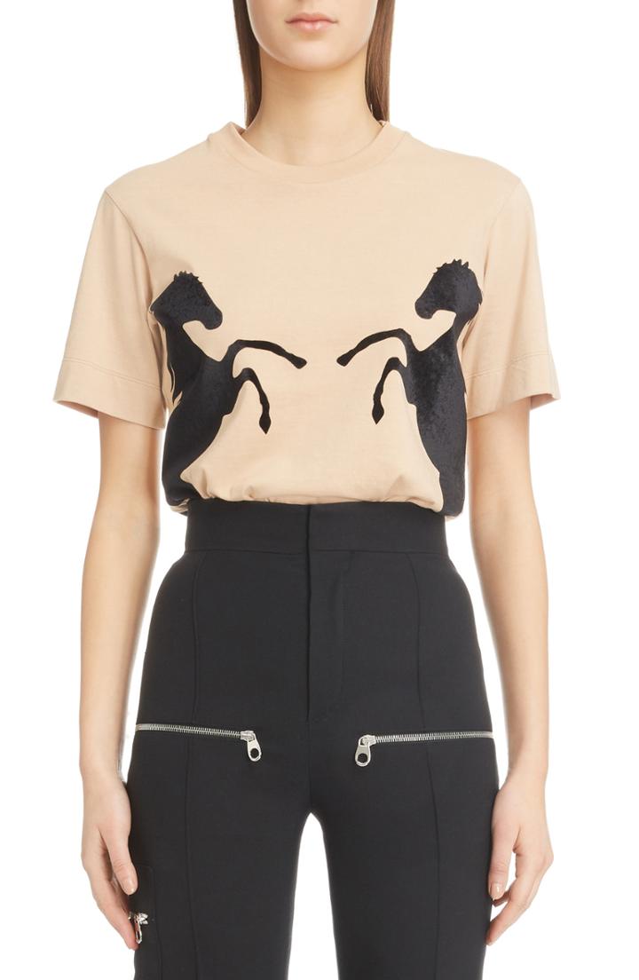 Women's Pam & Gela Shrunken Football Shirt - Ivory
