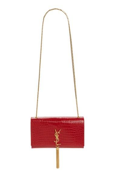 Saint Laurent Medium Kate Leather Shoulder Bag -