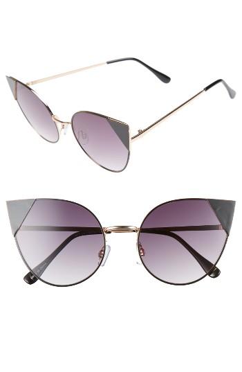 Women's Bp. Super Metal Tip 60mm Cat Eye Sunglasses -