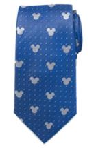 Men's Cufflinks, Inc. Mickey Mouse Pin Dot Silk Tie, Size - Blue