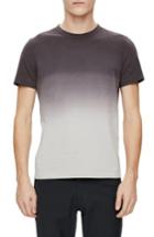 Men's Theory Gaskell Dip Dye Ombre T-shirt - Grey