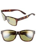 Men's Maui Jim 'road Trip' 57mm Polarized Sunglasses - Blue And Black Tortoise/grey