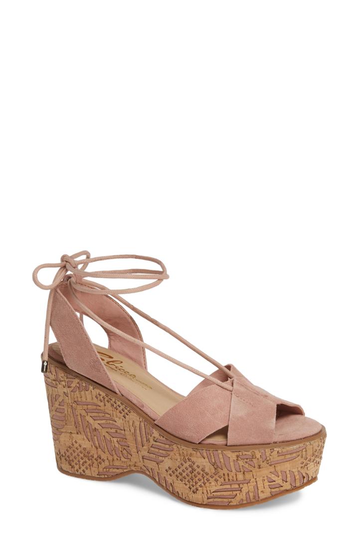 Women's Sbicca Islandia Platform Sandal B - Pink