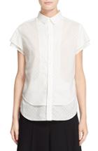 Women's Y's By Yohji Yamamoto Short Sleeve Layer Top