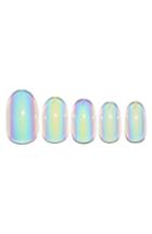 Static Nails Holographic Spill Holographic Pop-on Reusable Manicure Set - Holographic Spill