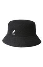 Women's Kangol Lahinch Wool Blend Bucket Hat - Black