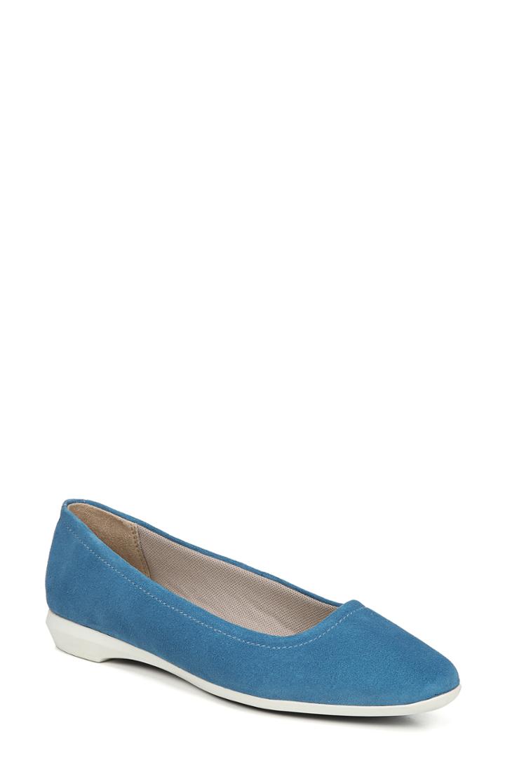 Women's Naturalizer Alya Flat .5 M - Blue