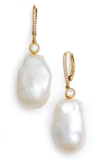 Women's Nina Baroque Pearl Earrings