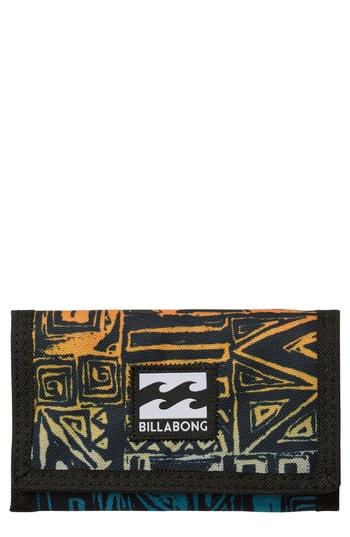 Men's Billabong Atom Wallet - Grey