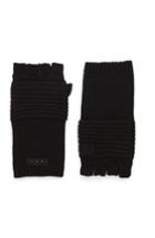 Men's John Varvatos Star Usa Fingerless Gloves, Size - Black