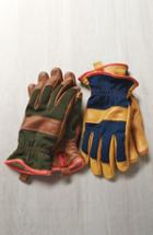 Men's Hestra 'tor' Leather Gloves - Green
