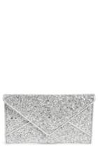 Tory Burch Glitter Envelope Pouch - Metallic
